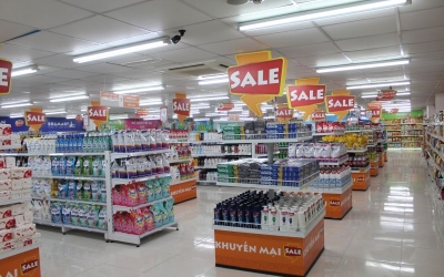 THIẾT KẾ & THI CÔNG CHUỖI SIÊU THỊ MOMMOMCARE 2