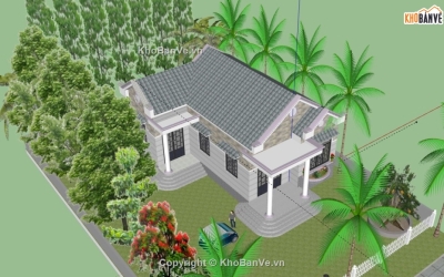 Biệt thự vườn Mẫu 11