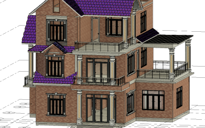 Sử dụng Revit trong thiết kế biệt thự