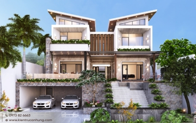 Biệt thự vườn Mẫu 12