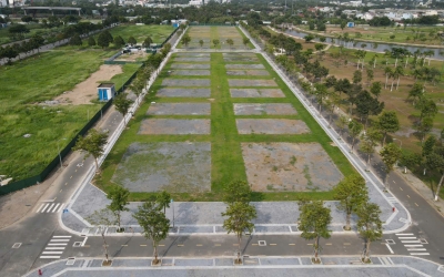 THI CÔNG HẠ TẦNG KỸ THUẬT KHU BIỆT THỰ NHÀ VƯỜN BA SON- ĐÔNG TĂNG LONG